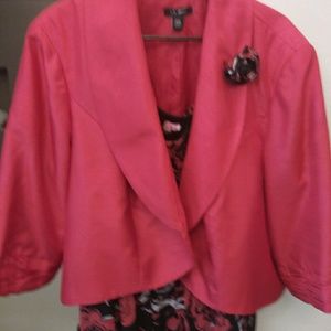2 PC dress with matching jacket